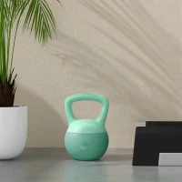 Soozier 22 lb Soft Kettlebell, Sand Filled Weight w/ Grip Handle, Kettlebell Weight for Full Body Workout and Strength Training(m-7)