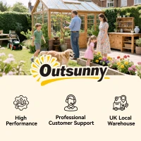 Outsunny Raised Garden Bed with Metal Trellis, Elevated Planter Box with Wheels and Drainage Holes, 20.5" x 9.8" x 38.2", Brown(m-10)