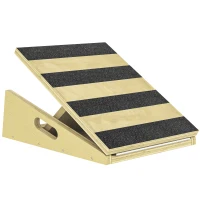 Soozier Slant Board, Portable Calf Stretcher with 4-Level Incline, Extra Side-Handle Design and Non-Slip Surface(m-11)