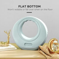 Soozier 13lbs Kettlebell, Kettle Bell with Wide Handle for Home Gym Weight Lifting and Strength Training, Light Grey(m-5)