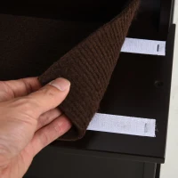 PawHut 4 Levels Wooden Dog Steps Pet Stairs for High Bed, Cat Ladder for Bed Couch with Non-Slip Carpet, Dark Coffee(m-9)