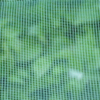 Outsunny Raised Garden Bed, 5.7 x 3 x 2.3ft Steel Planter Box Outdoor with Cover, Gloves for Growing Vegetables, Flowers, Herbs, Green(m-14)