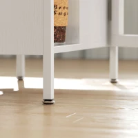 HOMCOM Multi-use Foldable Table with Hideaway Shelves, Drop Leaf Table for Kitchen, Dining, Study and Office, White(m-10)