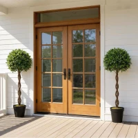 Outsunny 4FT Artificial Laurel Tree Set of 2, Lifelike Fake Plant with 564 Leaves, Potted Fake Plant for Home Office Decor, Green(m-1)