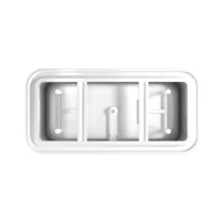 59" Rectangle Freestanding Acrylic Soaking Tub with High-Gloss Surface, Bathtub with Pop-Up Drain, 59" L x 29.5" W x 23" H, Gloss White(m-13)