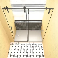 32" x 60" Acrylic Shower Base with Rigid No-Flex Construction, 3-Wall Alcove Shower Pan with Left Drain, 60" L x 32" W x 3" H, Gloss White(m-1)