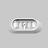 Freestanding Acrylic Bathtub with Spacious Oval Shape and Anti-Bacterial High-Gloss Finish, Tub for Bathroom, 67" L x 31.5" W x 23" H, Gloss White(m-12)