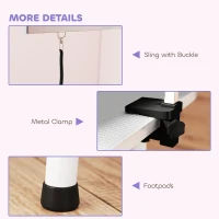 PawHut Foldable Pet Grooming Table for Dogs Cats with Adjustable Arm, Non-slip Surface, Grey(m-9)