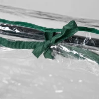 Outsunny 47" x 23.6" x 23.6" Portable Mini Tunnel Greenhouse Garden Planting Outdoor Flower Warm House Box with 2 Windows, Steel Frame and Weatherized Cover, Clear(m-11)