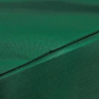 Outsunny 600D Oxford 3-Seater Patio Swing Cover Outdoor Swing Chair Cover Rain Protection Waterproof Anti-UV, Dark Green(m-9)