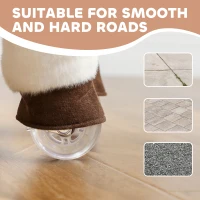 Qaba Ride on Horse, Plush Riding Pony for Ages 3-5, Walking Horse Animal with Wheels for Active Play, Brown(m-8)