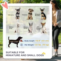 PawHut Foldable Cat Dog Travel Carriage, 4 Wheels Pet Stroller with EVA Wheel Brake, 3-stage Canopy, Mesh Window Door, Black(m-4)