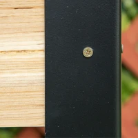 Outsunny Raised Garden Bed, Elevated Planter Box, 47"x24"x29" with Legs, Metal Frame, Wooden Planter Pot for Backyard, Patio to Grow Vegetables, Herbs, and Flowers, Natural(m-11)