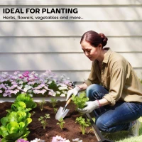 Outsunny Steel Raised Garden Bed, Set of 5 Large Box Planters for Outdoor Plants Vegetables Flowers Herbs, 8x8x1ft, Black(m-6)