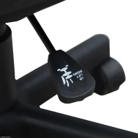 HOMCOM Desk Office Chair PU Leather Mid-Back Swivel Computer PC Adjustable Height Black(m-7)