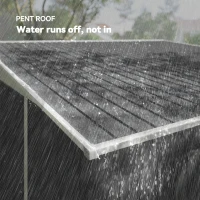 Outsunny 11' x 9' Steel Garden Storage Shed, Outdoor Metal Tool House with Double Sliding Doors, Dark Grey(m-7)