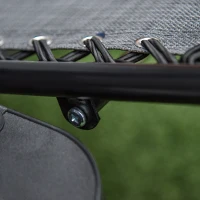 Outsunny Outdoor Zero Gravity Reclining Lounger Chair with Canopy Shade, Side Tray, Cupholder, Light Grey(m-10)