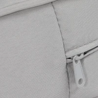 Outsunny Patio Chair Cushions, Thick Deep Seat Outdoor Seat Cushion with Back Cushion, Light Grey(m-8)