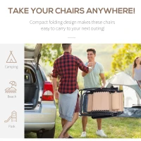 Outsunny Outdoor Zero Gravity Reclining Lounger Chair with Canopy Shade, Side Tray, Cupholder, Beige(m-6)