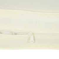 Outsunny Patio Chair Cushions, Thick Deep Seat Outdoor Seat Cushion with Back Cushion, Cream White(m-6)