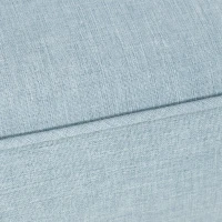 Outsunny Patio Chair Cushions, Thick Deep Seat Outdoor Seat Cushion with Back Cushion, Light Blue(m-9)