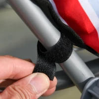 Outsunny Set of 2 Garden Sun Lounger, Outdoor Reclining Seat Cushioned Seat, Foldable Adjustable Recliner, Grey and Red(m-13)