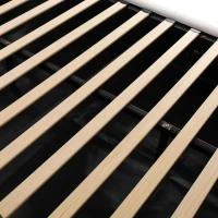 Queen Size Hydraulic Lift Storage Bed with Upholstered Headboard, Modern Bedboard with Rubberwood Legs, 88'' L x 64'' W x 35'' H, White(m-10)