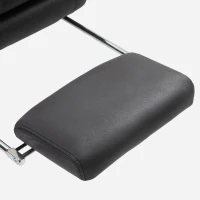 Vinsetto Massage Office Chair with Heat Function, Computer Desk Chair with Footrest Swivel Wheels, Black(m-9)