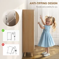 HOMCOM Narrow Shoe Cabinet for Entryway with 2 Flip Drawers, Top Drawer and Adjustable Shelves for 12 Pairs of Shoes, White(m-7)