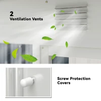 Outsunny 7' x 4' Outdoor Storage Shed, Metal Garden Shed with Lockable Sliding Doors and Vents, Grey(m-6)