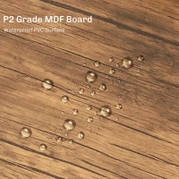 HOMCOM 3 Piece Pub Table and Chairs, Small Kitchen Table and Chairs, Square Dining Table with 2 Stools, Walnut and Black(m-5)