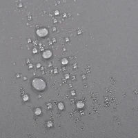 Outdoor Dining Set with HDPE Chair Backs and Foam Cushions, Multi-Person Patio Set for Balcony and Garden, 63'' L x 31.5'' W x 32.5'' H, Gray(m-10)