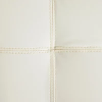 Durable Ottoman Bench with Wooden Frame and Rubberwood Legs, Modern Foam Seat with Internal Storage, 50'' L x 18.5'' W x 16.5'' H, Beige(m-8)