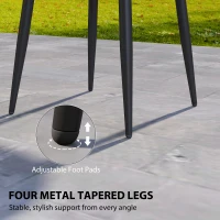Outsunny 19.5" Round Patio Table, Small Outdoor Patio Coffee Side End Table with Plastic Tray-Style Top, Metal Legs, Black(m-6)