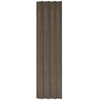 HOMCOM 95" x 8" Wood Panels for Wall, 4 Pack Acoustic Panels, Sound Absorbing Slat Wall For Interior Wall Decor, Home, Walnut