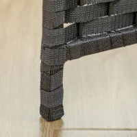 HOMCOM Folding Room Divider Screen 8 Panel 5.6' Tall Privacy Screen Freestanding Room Partition for Home Office, Charcoal Gray(m-9)