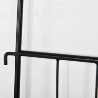 Outsunny Outdoor Metal Garden Fence Panels, Border Edging for Yard, Patio, 4 Pack, Square Vines(m-11)