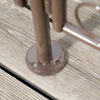 Outsunny 7ft Garden Arch Trellis, Metal Arch, Outdoor Garden Arbor for Climbing Plants, Wedding Decoration(m-11)