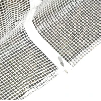 Outsunny 6.6' x 10' x 7' Heavy Duty Walk-In Greenhouse Vegetable Seed Growth Tent Outdoor Plant Growing Tunnel Warm House Flower Shed Backyard White(m-11)