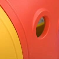 Qaba Lion Design Tunnel for Kids to Crawl Through, for 3-6 Years, Multicoloured(m-11)