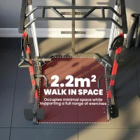 Soozier Power Cage Smith Machine, Power Rack with Adjustable Cable Pulley System, Pull-Up Bar, Dip Station, Landmine(m-9)