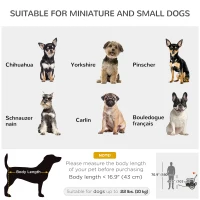 PawHut 2 in 1 Dog Bike Trailer, Dog Stroller with Safety Leash, Hitch, Flag, Reflectors, Cushion for Small Dogs, Black(m-5)