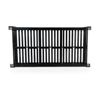 Twin Size Porch Swing Daybed with 4 Hanging Ropes and High Back, Acacia Wood Swing Bench for Garden, 82'' L x 40.5'' W x 27.5'' H, Black(m-15)