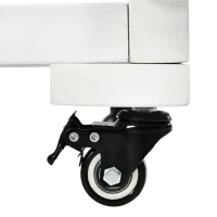 Portable Wood Greenhouse with Openable Roof & 3-Tier Shelf, Vertical Cold Frame for Indoor Outdoor Use, 31.5'' L x 22.5'' W x 62'' H, White(m-11)