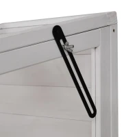 Walk-In Greenhouse with 4 Skylight & 2 Folding Shelf, Wood Cold Frame with Polycarbonate Panel for Garden, 58'' L x 29'' W x 78'' H, White(m-8)