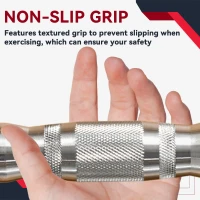 Soozier 2 x 20lbs Rubber Dumbbells Weight Set, Dumbbell Hand Weight for Body Fitness Training for Home Office Gym, Black(m-4)