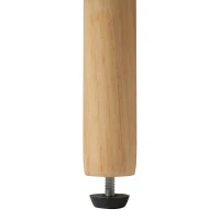 Stylish TV Stand with Rounded Corners and Oval Top, Versatile TV Cabinet for Living Room, 69" L x 15.5" W x 16.5" H, Natural Wood(m-12)