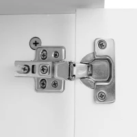 Space‑Saving Coat Rack with 4 Hooks and Top Open Shelf, Multifunctional Cabinet for Compact Homes, 40'' L x 18.5'' W x 72'' H, White(m-8)