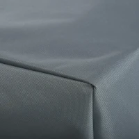 Outsunny Patio Furniture Covers Waterproof for 3 Seater Sofa, 600D Heavy Duty Oxford Outdoor Patio Cover, 75" x 28.3" x 29.9", Grey(m-10)