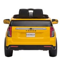 Aosom Electric Ride on Car 12V Kids Ride-on Toy, Yellow(m-16)